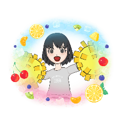 可愛い女の子スタンプッッ Lineスタンプ Mj